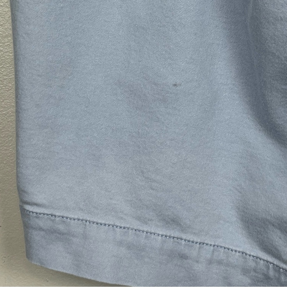 J.Jill blue modal Lyocell cotton spandex elastic waist Bermuda shorts, size 18. - Picture 5 of 8